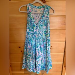 Lily Pulitzer Floral Sleeveless Dress